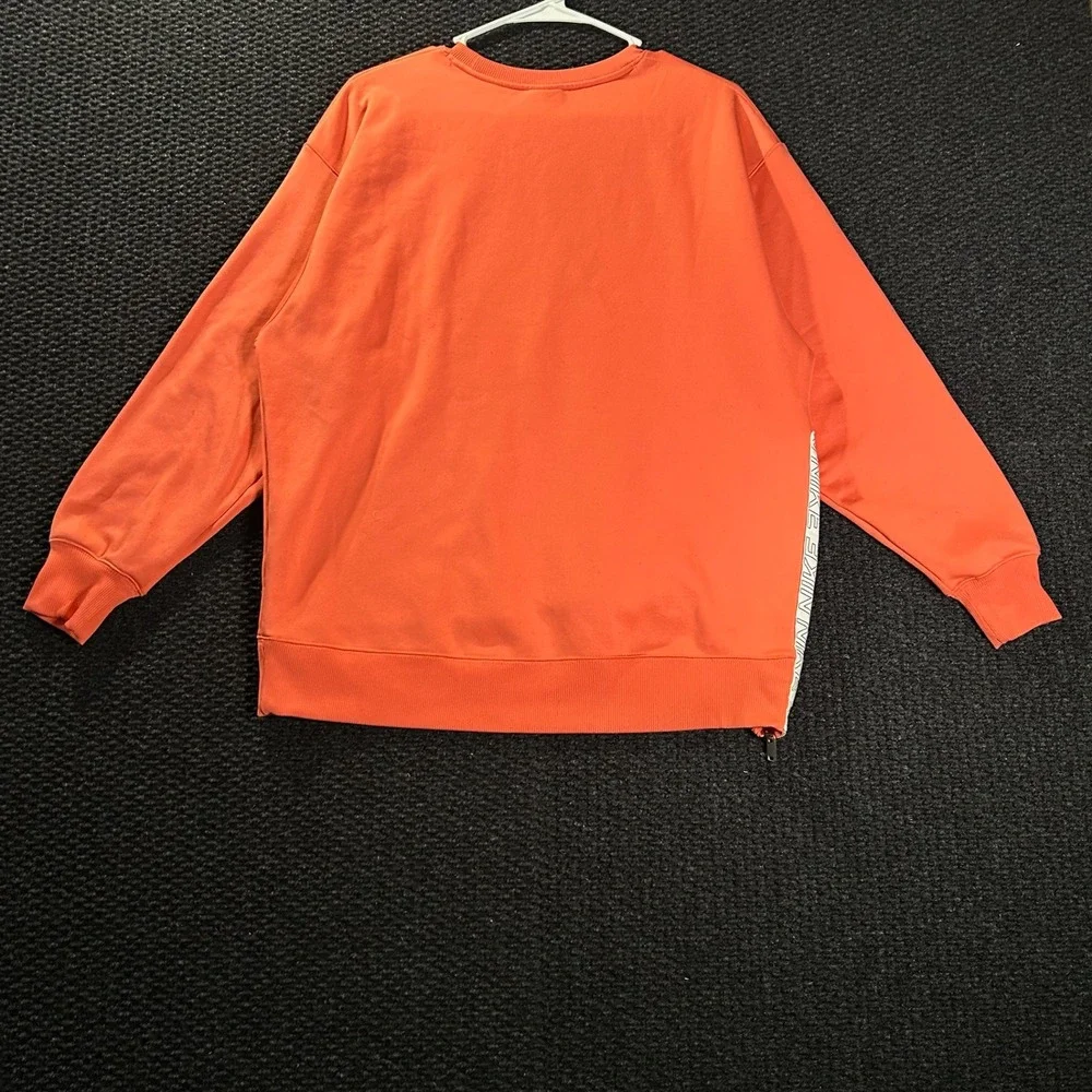 Nike Orange Therma-Fit‎ Crewneck Pullover Sweater Men's Size Small